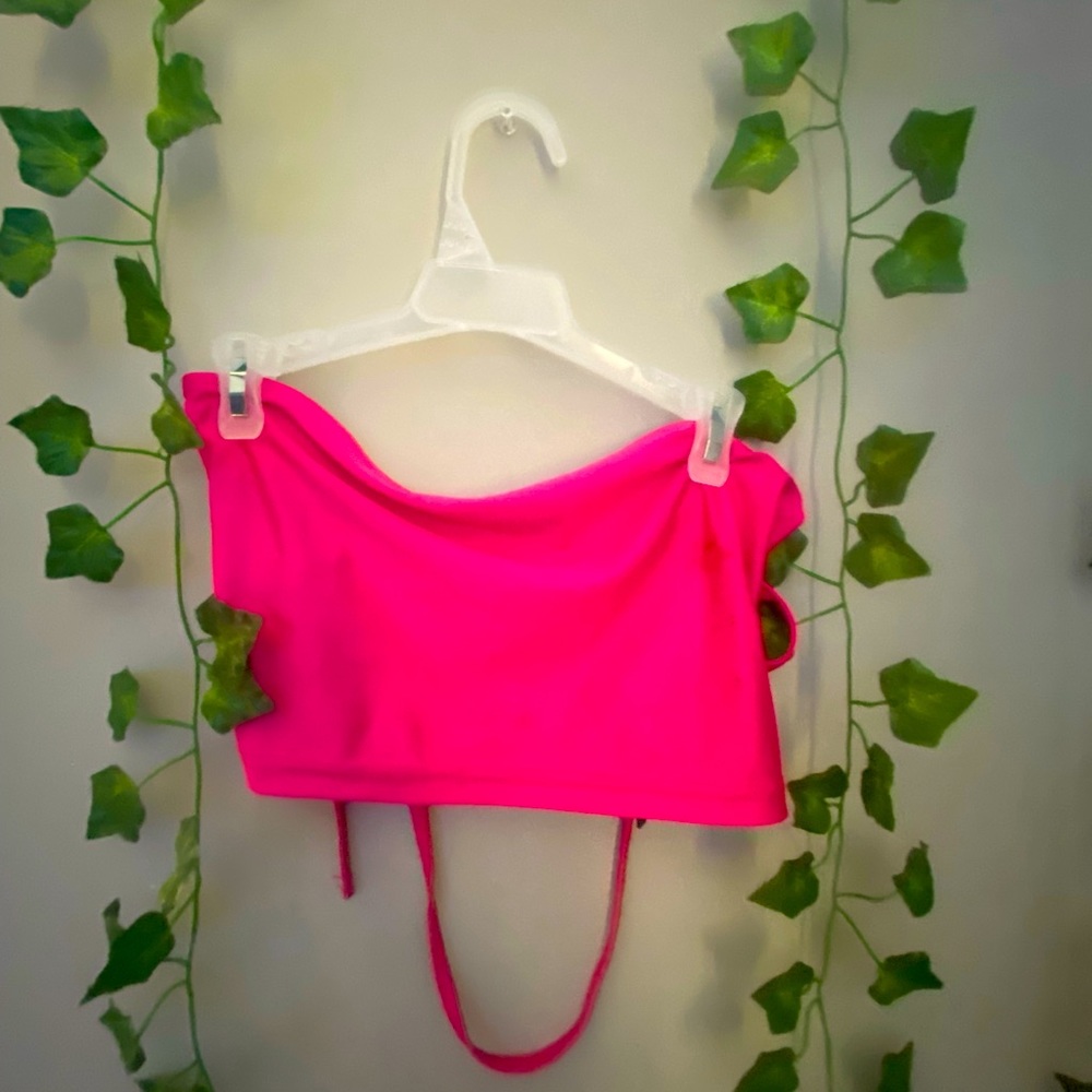 SHEIN hot pink tube top in size XS